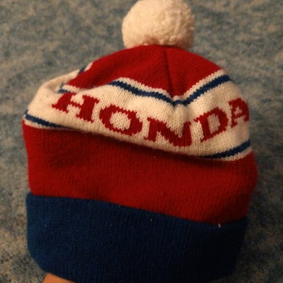 Vintage 1980's Honda stocking cap - Picture 2 of 3